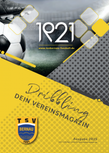 Cover TSV Bernau Vereinsmagazin Dribbling 2025